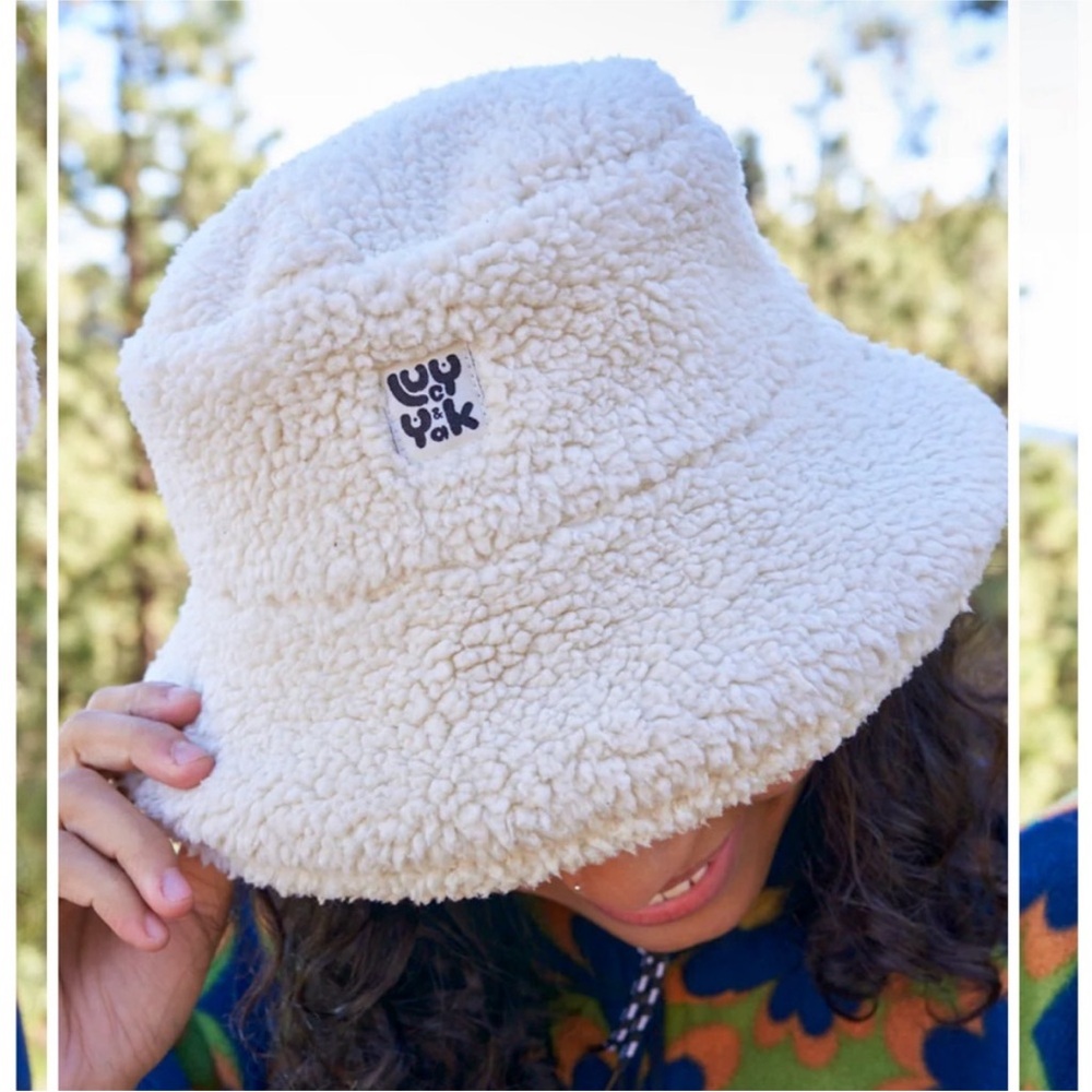 Lucy & Yak Sherpa Fuzzy Bucket Hat - Picture 3 of 5